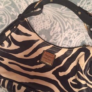 Zebra Dooney &Bourke 1975 Purse